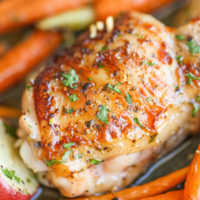 One Pan Garlic Ranch Chicken and Veggies