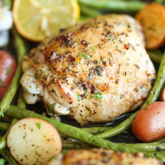 One Pan Greek Chicken