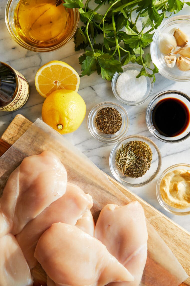 Easy Grilled Chicken - The best marinade ever! No-fuss and packed with so much flavor. You won't need another grilled chicken recipe again!