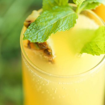 Pineapple Mint Spritzer