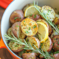 Lemon Rosemary Roasted Potatoes