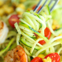 Shrimp and Zucchini Noodles