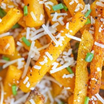 Parmesan Butternut Squash Fries