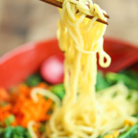 Clean-out-the-Fridge Miso Ramen