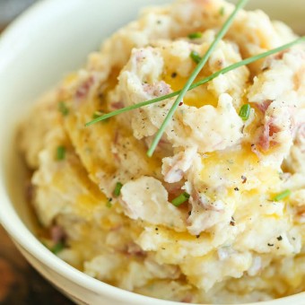 Garlic Ranch Mashed Potatoes