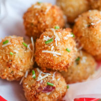 Loaded Mashed Potato Balls