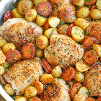 One Pan Spanish Chicken
