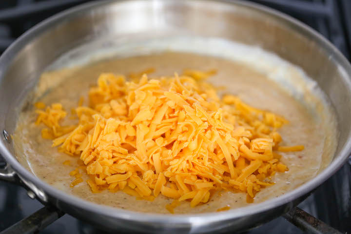 10 Minute Nacho Cheese - Super easy and completely made from scratch (no Velveeta)! It's cheesy, sharp, smoky, unbelievably velvety and just SO GOOD!