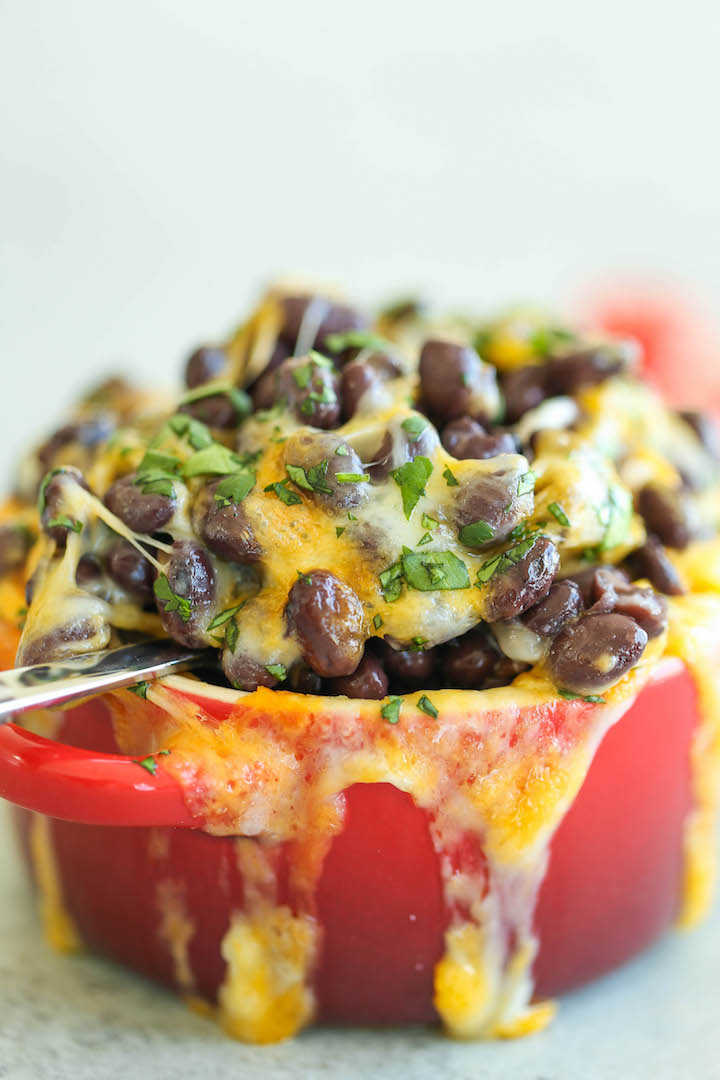 Cheesy Beans and Rice - Budget-friendly, quick and easy. Made in just 15 min! You can also add leftover chicken or carnitas. The possibilities are endless!