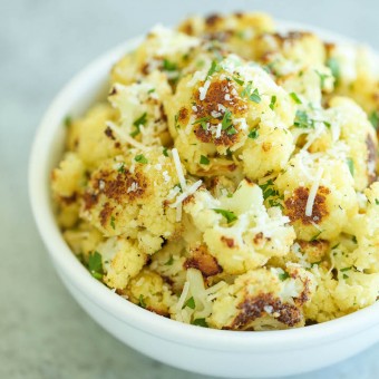 Roasted Garlic Cauliflower