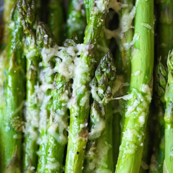 Roasted Parmesan Asparagus