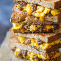 Breakfast Grilled Cheese