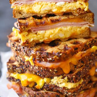 Ham Egg and Cheese Grilled Cheese