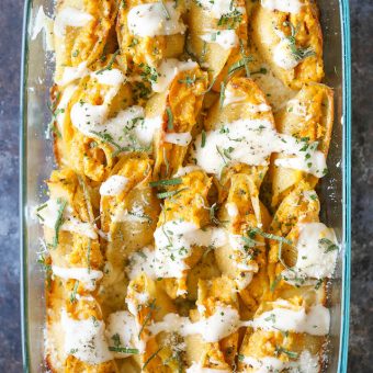 Pumpkin Stuffed Shells