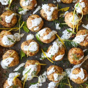 Greek Turkey Meatballs