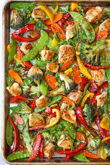 Sheet Pan Asian Stir Fry