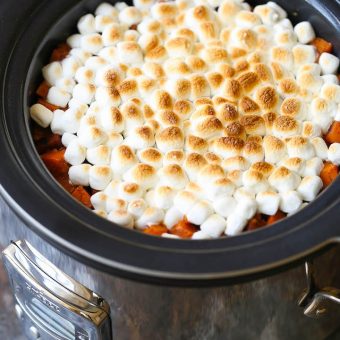 Slow Cooker Sweet Potato Casserole