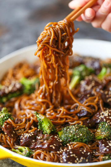 Beef and Broccoli Ramen Stir Fry