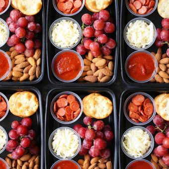 DIY Pizza Lunchables