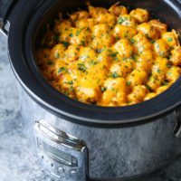 Slow Cooker Tater Tot Casserole