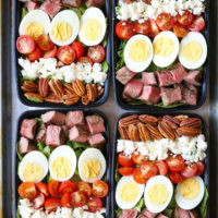 Steak Cobb Salad Meal Prep