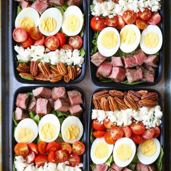 Steak Cobb Salad Meal Prep