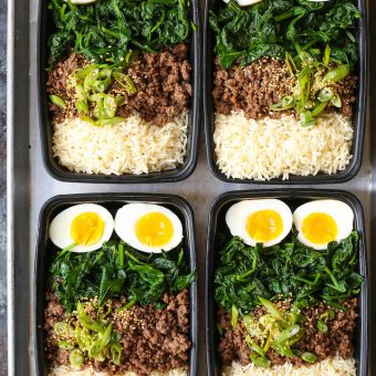 Korean Beef Bowl Meal Prep