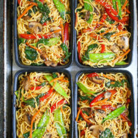 Lo Mein Meal Prep