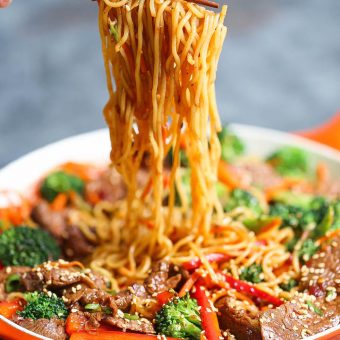 Garlic Sesame Noodles