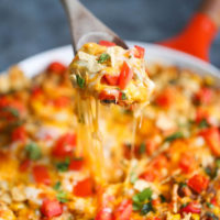 One Pot Nacho Beef Skillet
