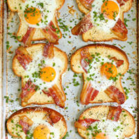 Sheet Pan Egg-in-a-Hole
