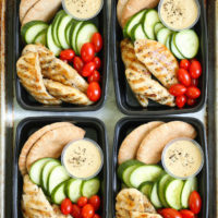 Copycat Starbucks Chicken and Hummus Bistro Box