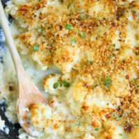Creamy Cauliflower Gratin