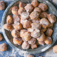 Cinnamon Sugar Pretzel Bites