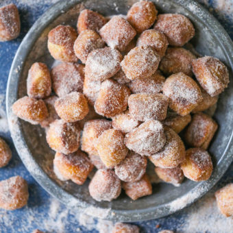 Cinnamon Sugar Pretzel Bites