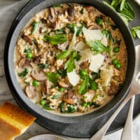 Instant Pot Mushroom Risotto