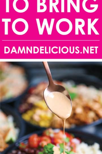 11 Quick Lunches to Bring to Work