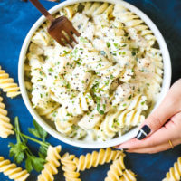 One Pot Creamy Chicken Alfredo