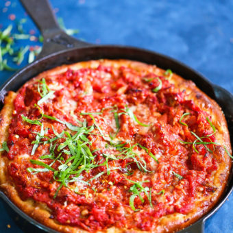 Deep Dish Chicago Style Pizza