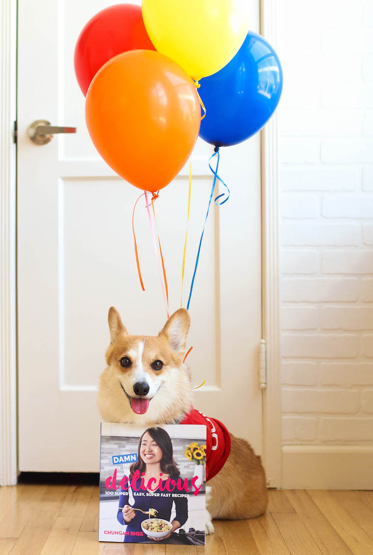 Welcome to the New Damn Delicious Website - To celebrate the newly revamped website, Butters and I are giving away 5 signed copies of my cookbook!