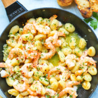 Shrimp Scampi Gnocchi
