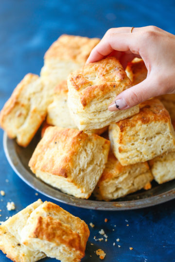 Parmesan Black Pepper Biscuits