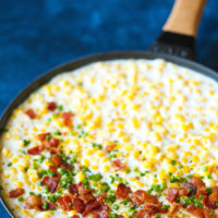 Stovetop Bacon Creamed Corn
