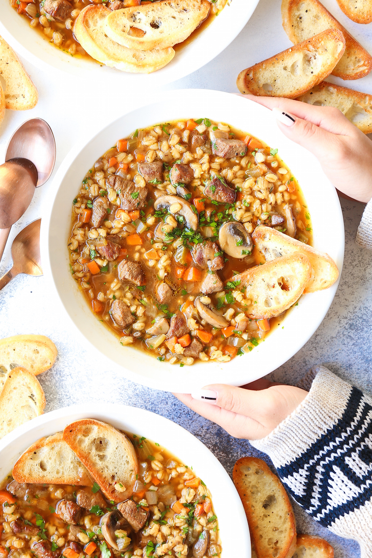 Beef & Barley Stew Recipe