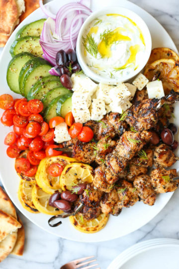 Greek Chicken Kabobs Recipe