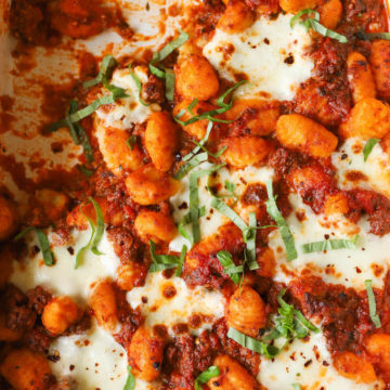 Weeknight Baked Gnocchi
