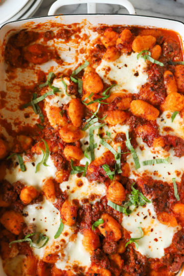 Weeknight Baked Gnocchi