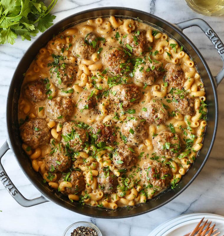 Swedish Meatball Pasta