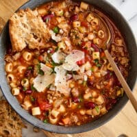 Slow Cooker Olive Garden Pasta e Fagioli