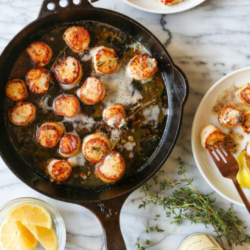 Brown Butter Scallops